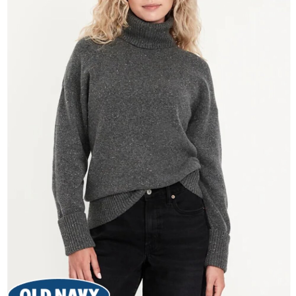 Old Navy - Plus Size  SoSoft Turtleneck Tunic Sweater - Size: 4X